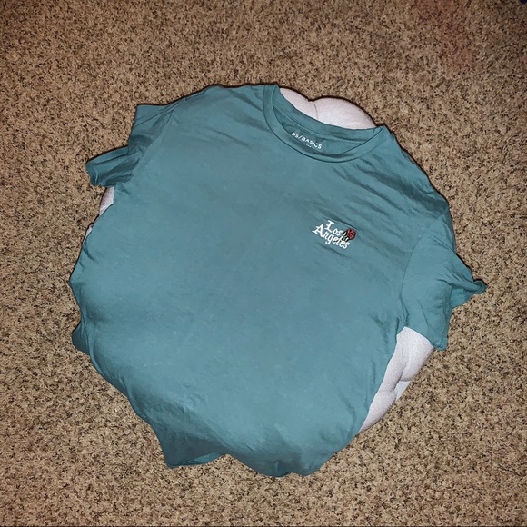 PacSun | NWOT Basics tee, “Los Angeles 🌹” logo - Picture 4 of 5